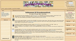 Desktop Screenshot of gravstensarkivet.dk